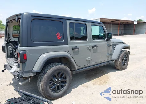 2023 Jeep Wrangler 4-Door Freedom 4X4 z USA, uszkodzony, nr VIN 1C4HJXDG6PW576179